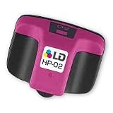 13 Pack of HP 02 Ink Compatible Cartridges 3 Black   2 Cyan  Magenta  Yellow  Light Cyan  Light Magenta by 4inkjets LD