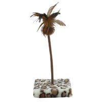 Savvy Tabby Jungle Jabbers Snow Leopard Print Teaser Cat Toy- 15