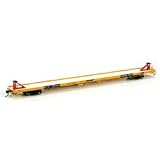 Athearn HO F89-F Flat, KTTX/Yellow #154290 ATHG29517