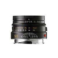 Leica 50mm f/2.5 SUMMARIT-M, Standard Manual Focus Lens for M System, Black - USA