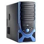 Athenatech A605BLUE/A605BL450 ATX Mid-tower Case Blue 450W