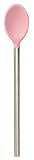 Tovolo Pink Solid Silicone Spoon, 14 Inch
