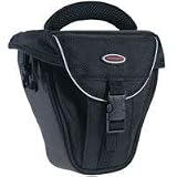Vanguard Peking 14Z Mid-Size Polyester Water-Resistant Black Zoom Bag for Camera Body and One Lens