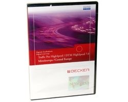 Becker Traffic Pro Karten-Software CD-ROM f&uuml;r Navigationsger&auml;t (version 7.0, f&uuml;r Zentral Europa)