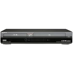 Sony RDR-VXD655 VHS DVD Recorder Combo with Built In HD Tuner by Sony