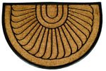 Doormat - Sunburst Style - Coir & Rubber - 48x30