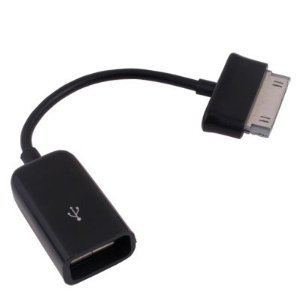 OTG Adapter Dongle Cable 30Pin To Female USB Samsung Galaxy Tab 7.0/8.9/10.1-Inch