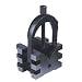 Starrett 568C 2 V-Blocks And 2 Clamp (Matched Pair) Complete Set, 2" Diameter Round Capacity, 1-7/16" Square Capacity (1-9/16" With Screw At Top)