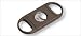 Zino Double Blade Cigar Cutter Brown