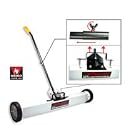 HEAVY-DUTY 36" Magnetic Sweeper for Concrete, Carpet & Grass! - Quick-Release Unload