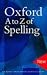 Oxford A-Z of Spelling