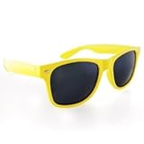 Vintage Yellow Wayfarer Style Sunglasses