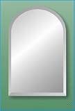 18 X 36 Arch Frameless Mirror