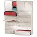 HON(R) 700, 42 Wide Lateral File, 4 Drawers, 53 1/4H x 42W x 19 1/4D, Black