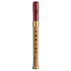 Mollenhauer Blockfl�te Sopran Blockfl�te Barock 1119R Adris Traumfl�te, Holz/Kunststoff, purpurrot, Doppell�cher