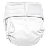Happy Heinys One Size White Cloth Diaper