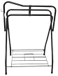 Standing Saddle Rack, Black, 30"