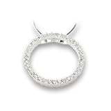 Womens Minimalist Style Swarovski Crystal Pendant