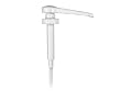 1 Gallon Bottle Dispensing Pump Standard