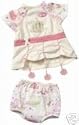 Baby Annabell Doll Outfit - Yellow Top and Bottoms with "Romance" Crown - Zapf Creation