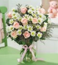 212wa7TEIbL. SL160  Same Day Flower Delivery 1 800 FLOWERS Sweet Baby Girl Arrangement