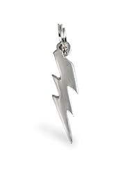 Sterling Silver Lightning Bolt Charm