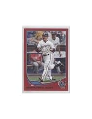 Collectibles: Norichika Aoki Milwaukee Brewers (Baseball Card) 2013 Topps Target Red Border #307 - Topps