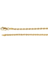 02.50 Mm Rope Chain (Replacing Ch507) 14K Yellow 7 Inch Ch955