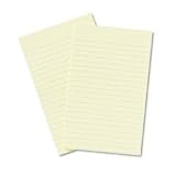 3M Post-it(R) Notes in Canary Yellow, 5in. x 8in., 100 Sheets Per Pad