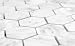 CARRERA (CARRARA) POLISHED HEXAGON MARBLE MOSAIC TILE