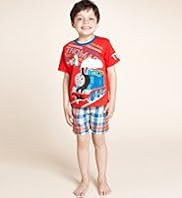 Younger Boys Pure Cotton Thomas FriendsÃ‚Â© Short Pyjamas