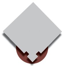 scrapbooking corners Discount Uchida of America Clever Lever Corner Craft Punch, Southwest