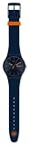 Swatch - Rolland Garros 2012 Dark blue - Original gent - Montre Mixte - Quartz Analogique - Cadran Bleu fonc&eacute; - Bracelet plastique bleu fonc&eacute;