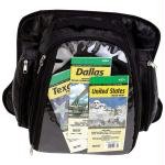 Diamond Plate Leather Motorcycle Tank Bag