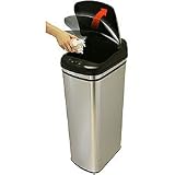 Itouchless 13-gallon Stainless Steel Automatic Trash Can