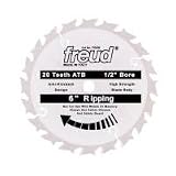 Freud TK006 Avanti 6 20 Tooth ATB 1/2 Arbor Thin Kerf Circular Saw Blade