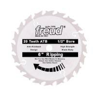 Freud TK006 Avanti 6 20 Tooth ATB 1 2 Arbor Thin Kerf Circular Saw Blade by Freud