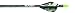 Allen Company Shrink Fletch System, Camo Vanes, Black Tube Pack of 3