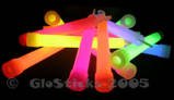 Picture Of 24 Thick mixed colour glow sticks 150mm x 15mm