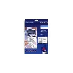 Avery QkClean Laser Business Card 85x54 25 Sheet