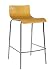 Kitchen & Housewares : BARCELONA Set of Two(2) Café Stools Tall Stools without arms (Beech/Metal)