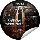 2013 GetGlue American Horror Story AHS Asylum Finale sticker NLA