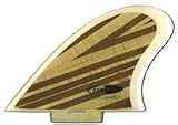 LokBox Fish CI Surfboard Fin - Wood