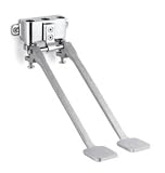Speakman S-3219 Healthcare Wall Mounted Double Foot Pedal Valve, Chrome