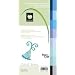 Cricut 6x12 Cardstock Pad 32/Sheets: Blues