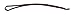 SMOOTHIES Brown Flat Curved Bobbie Pins, 4 CT