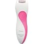 Wet/dry Epilator - with Two Head Attachments and Rubberized Non-slip Ergonomic G