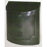 Stainless Steel Wall Mailbox 11 X 14 Inch (Black Pewter) (14H x 11W x 4.5D)