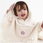 Towelling poncho