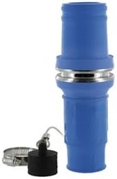 Single Pole Connector, Male, 0.87 In, Blue
